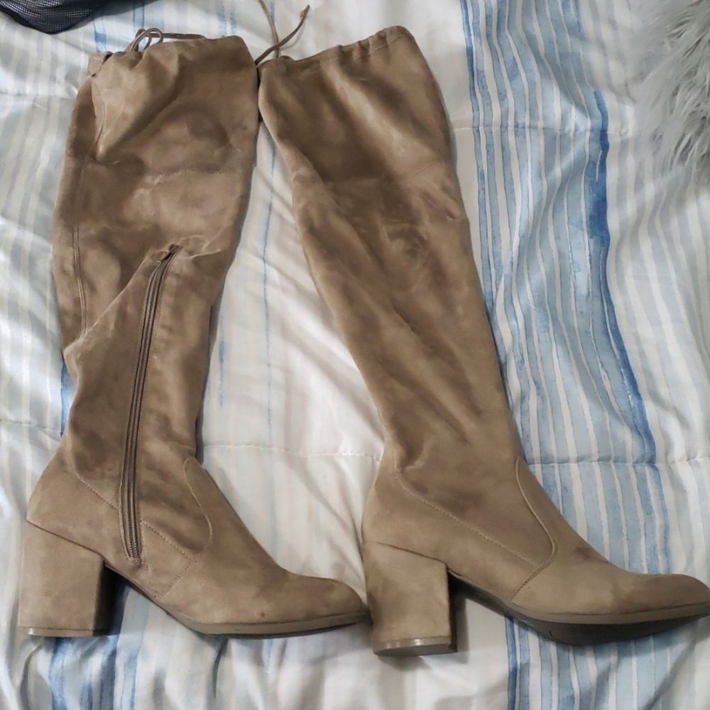 Over the knee boots